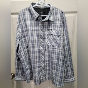 Mens plaid button down